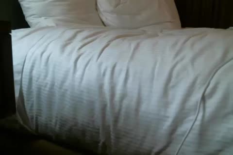 Solo ladyboy In nylons Riding On A dildo