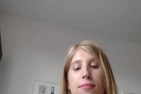 dirty blonde Slavic monstrous dong lady-man webcam