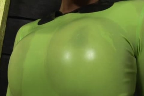 Marcela Italy In TS Latex
