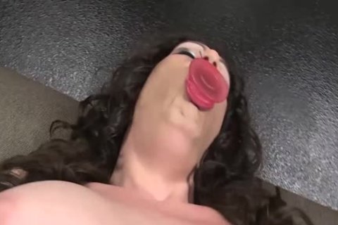 ladyboy Kimber Haven Dildos Her ass Until that babe Cums
