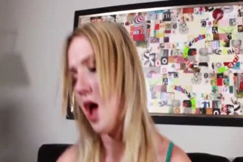 tasty Kayleigh Coxx dripping TS cum After wanking