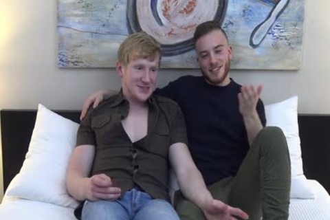 slutty MTF Luke Hudson poked By pretty Ginger After Interview