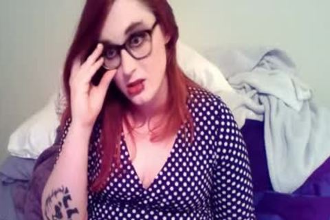BBW Redhead legal age teenager sheboy Masturbates weenie
