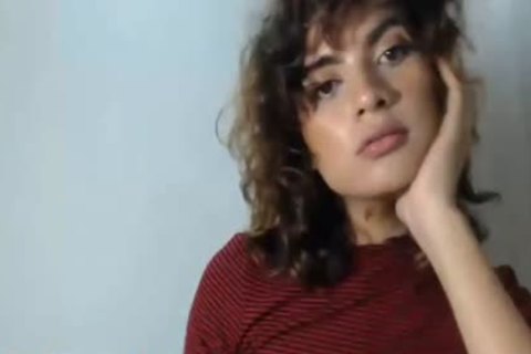 filthy TS likes Stroking Her Hard Shecock