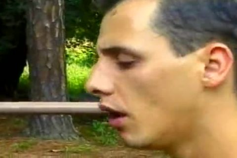 Skinny boy Strokes rod while Riding Schloeng Of slutty blond sheboy Renata Davila On The Backyard
