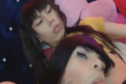 Sloppy fucking together with couple