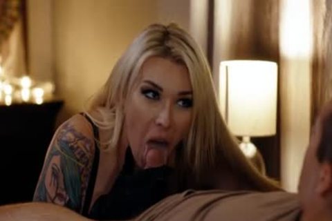 busty blonde Ts Dante Colle wazoo slammed By Dante Colle