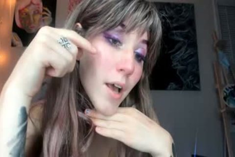 ladyboy legal age teenager Masturbating In webcam