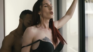 Transsensual - Caucasian Melanie Brooks blowjob cum