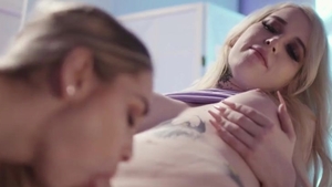 busty shemale Enjoys hammering The Pink vagina Of Her Partner