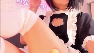 Petite latin chick teen Maid ladyboy In Glasses Teases On web camera
