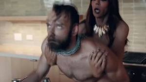 recent Stepson acquires His butt unprotected plow By His TS Stepmother