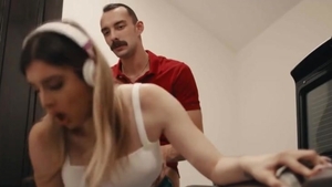 concupiscent Stepdad Licks And raw bonks His TS Stepdaughter