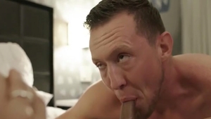 guy pounds His Trans Crush For His First Time- Pierce Paris, TS Foxy