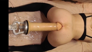 Taking once again My 14 Inch King cock almost all In