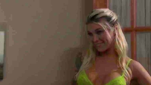 petite marangos Trans Aspen Brooks Sneaks In A dudes couch To fuck