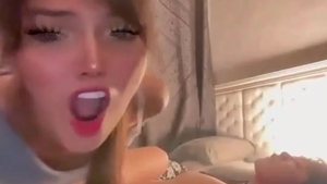 beautiful tranny pokes Her Tattooed beauty On webcam