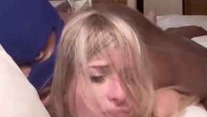 slim Blond ladyman wazoo Stomped By Bbc