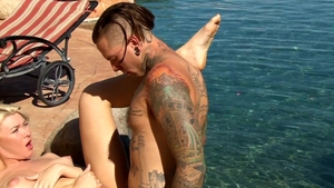 Devil's Tgirls: Condomless Fucking in the Sunshine