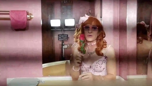 Christina Hearts: Teasing in Tight, Lacy Things