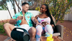 Trans Angels: Standing Doggy F**king in the Kitchen