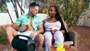 Trans Angels: Standing Doggy F**king in the Kitchen