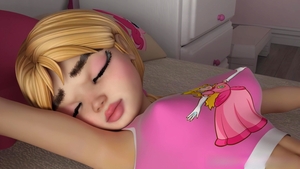 AgentRedGirl: Maggie and Anna Join in the 3d Futanari Fun