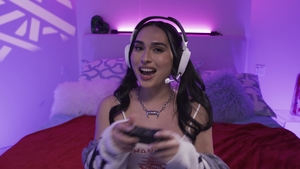 Transfixed: Trans Fucks Caucasian Gal with Passion