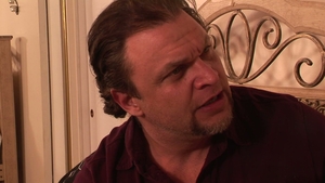 Devil's Film: Blonde Tranny Swallows Two Cumshots in a Row