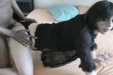 dark lad hammering brunette hair wazoo